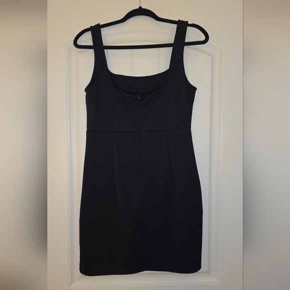 Cider Classic Black Midi Dress Like New Size Large - Picture 4 of 5